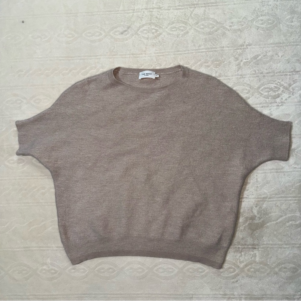 The‎ Reset R Label Dolman Sleeve Wool Sweater